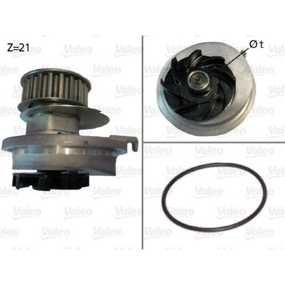 Devirdaim Su Pompası  Opel Kadett E (1984->)  VALEO 506005