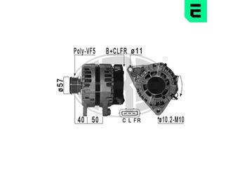 Alternatör  ERA 210942  373002A601 373002A600 37300-2A600 37300-2A601 373002A650 37300-2A650 373002A800 37300-2A800 373002A805 37300-2A805 373002A850 37300-2A850