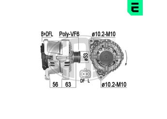Alternatör  ERA 209380A  13284408 13 284 408