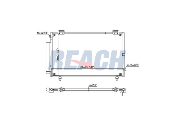 Klima Radyatörü  MGA 82179