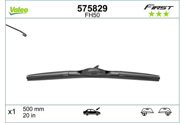 Silecek Süpürgesi Ön  530/530 mm - 21/21 inç Kia Cerato Coupe (TD)(2011->)  SWF 116349