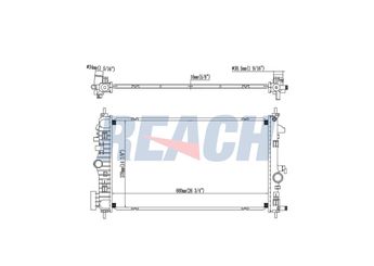 Su Radyatörü  MGA 87002  1300292 13241726