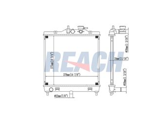 Su Radyatörü  MGA 80672  2531007110 2531007100 25310-07100 25310-07110 2531007111 25310-07111