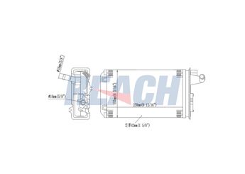 Kalorifer Radyatörü  SWAPP 75102  60809015 40527211 60806594 7582699 7590678 7595711 7754049 7754065 7754068