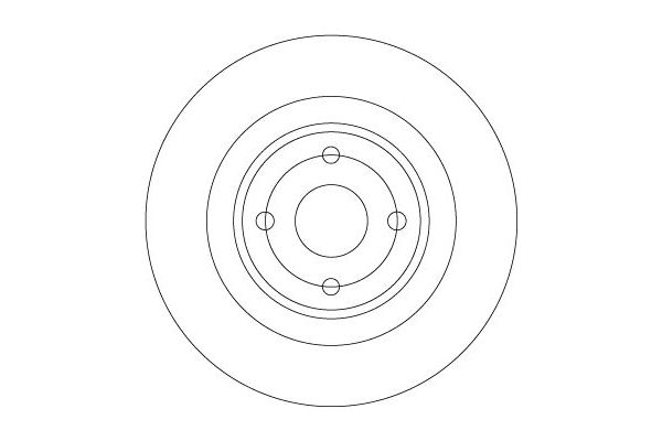 Fren Disk Ayna Arka Sağ ve Sol Mazda MX-5 (ND/NE)(04.2015->)  TRW DF6974