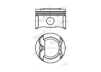 Piston (77.00MM-STD)  YENMAK 31-30161-000  11257589348 11257576975 628T1