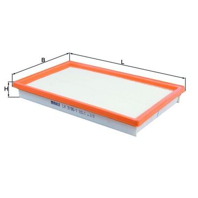 Hava Filtresi  Suzuki Vitara (LY)(2015->)  MAHLE LX 3196/1