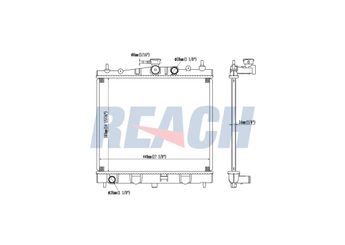 Su Radyatörü  MAHER 36393  8200365427 214109U00A 214109U01A 21410AX600 21410BC20A 21410BH40A 21410BH40B 21410BH41A