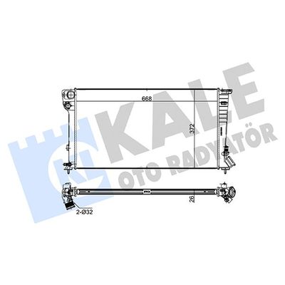Su Radyatörü  KALE 242800