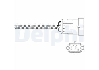 Oksijen (Lambda) Sensörü  DELPHI ES20344-12B1  ES2034412B1 ES20344-12B1 46762182 55222112 60816794 546762182