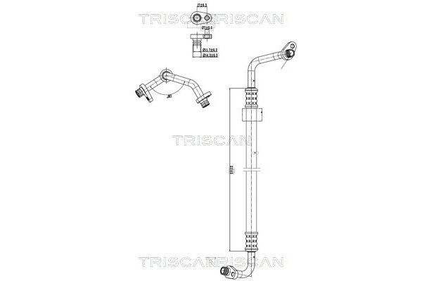 Klima Hortumu  PSA ORJINAL 6477AA