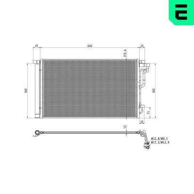 Klima Radyatörü  Hyundai Elantra (AD)(2016->)  ERA 667347