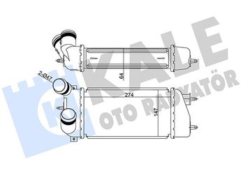Turbo Radyatörü  ORİS ICI083064  384G2 0384.G2