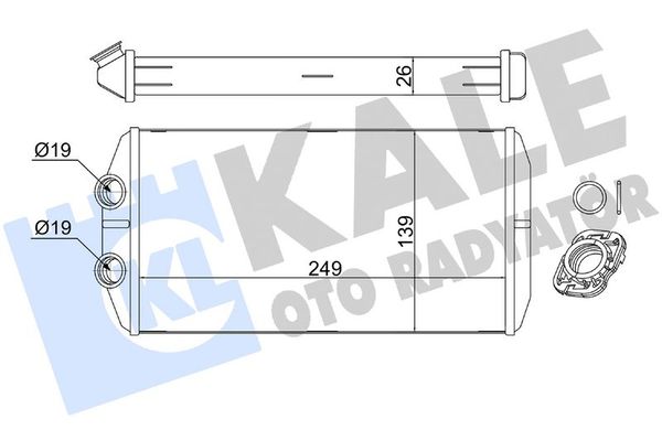 Kalorifer Radyatörü  ORİS KPE009026