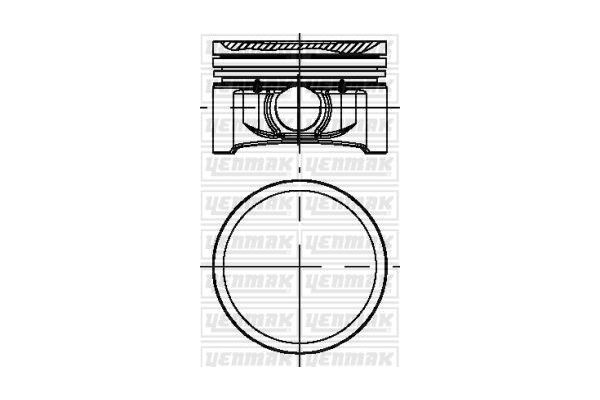 Piston (69.00MM-STD)  YENMAK 31-04184-000
