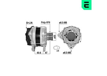 Alternatör  ERA 209761A  4159066200 A4159066200 231007243R 23100-7243R 231007536R 23100-7536R