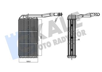 Kalorifer Radyatörü  ORİS KRO001032  JEF500010 JEF000050 JEF100280