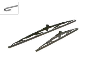 Silecek Süpürgesi Ön  575/380 mm - 23/15 inç BOSCH 3 397 010 298  288900649R