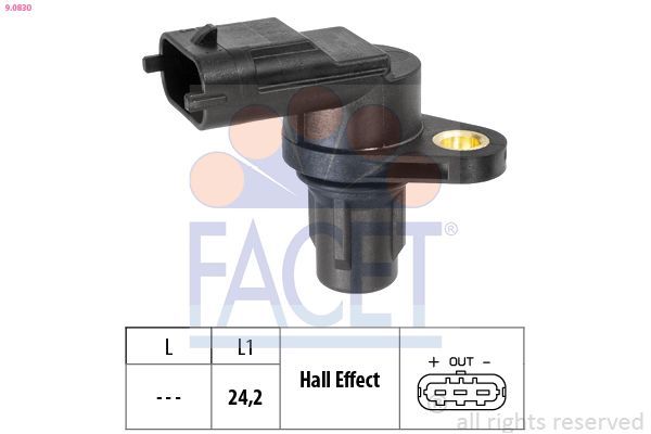 Eksantrik Devir Sensörü  FACET 9.0830