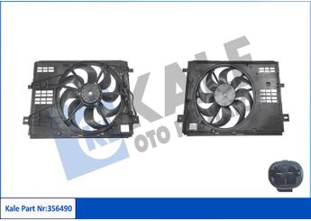 Radyatör Fan ve Motoru  PSA ORJINAL 9806313580  9806313580