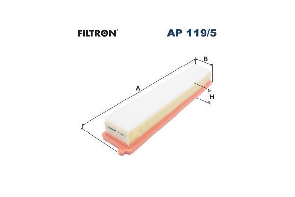 Hava Filtresi  Mercedes G -Serisi (BM 460 / 461)(01.1979->)  FILTRON AP 119/5