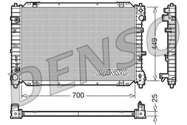 Su Radyatörü  DENSO DRM10089