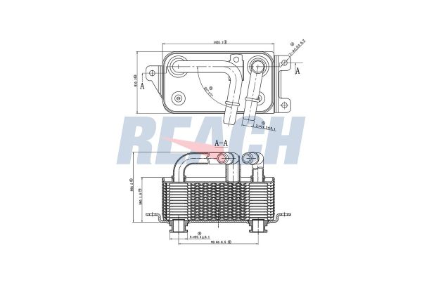 Motor Yağ Soğutucu  ASPART 6OCO1062