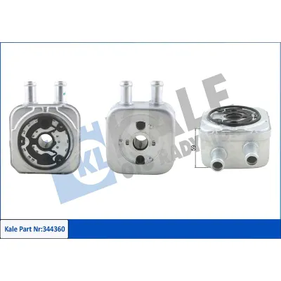 Motor Yağ Soğutucu  Skoda Octavia Combi (1U5)(1998->)  VEKA 45-4413