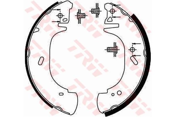 Fren Pabuçlu Balata Arka Renault Master P.Van (01.1998->)  MGA 54121