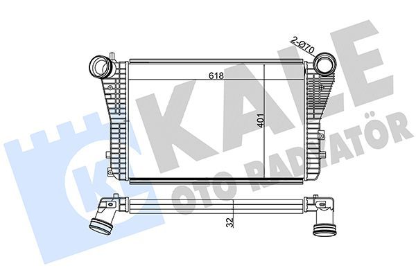 Turbo Radyatörü  KALE 342100