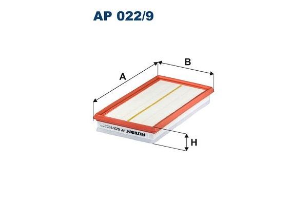 Hava Filtresi  Jeep Renegade (BU)(2014->)  FILTRON AP 022/9