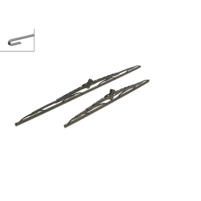 Silecek Süpürgesi Ön  650/450 mm - 26/18 inç BOSCH 3 397 001 803
