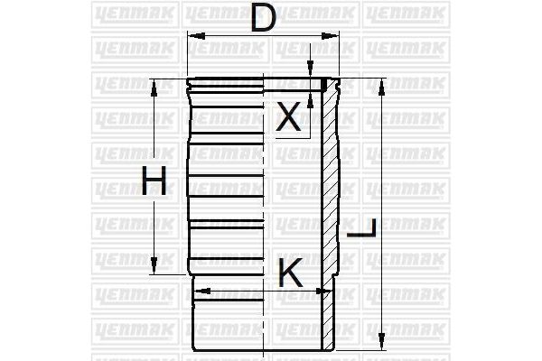 Gömlek (130.00MM-STD)  YENMAK 52-05977-000