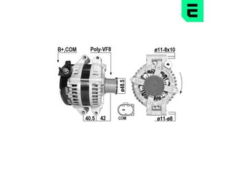Alternatör  ERA 211052A  12317591271 12317591268 12317591270