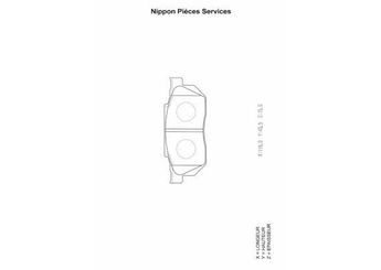 Fren Disk Balata Ön MANDO MBF015530  MBF015530 45022SB0671 45022-SB0-671 45022SB0672 45022-SB0-672 45022SB2672 45022-SB2-672 45022SR3910 45022-SR3-910 45022SA5000 45022SB2506 45022SB2516 45022SB2526 45022SD2507 45022SD2517 45022SF4J23 45022SH3010 45022SH3305 45022SH3306 45022SH3325 45022SH3508 45022SH3516 45022SH3526 45022SH3528 45022SH3G03 45022SH3G50 45022SA5010 45022SB0670 45022SH3903 45022SH3G00 45022SH3G01 45022SH3G02 45022SH3N30