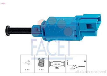 Fren Müşürü  FACET 7.1142  95VW9E740A 1044902 1 044 902 7262702 7 262 702 95VW9E740AA 95VW-9E740-AA 95VW9E740AB 95VW-9E740-AB 1H0927189C 1H0 927 189 C 1H0927189 1H0 927 189