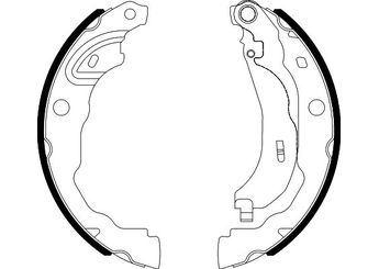 Fren Pabuçlu Balata Arka FEBI BILSTEIN 188437  440603457R 4406000Q3D 44 06 034 57R MQ001644 44060-00Q3D