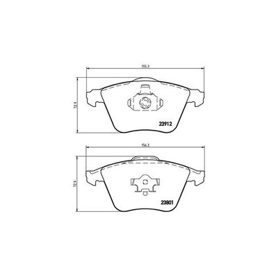 Fren Disk Balata Ön Ford Focus 3/4/5 Kapı (CB4)(2008->)  MAGNETI MARELLI 363700424057