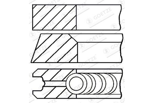 Segman (84.00MM-STD)  RIK 43340-000
