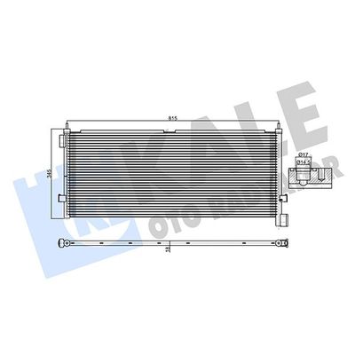Klima Radyatörü  KALE 350410