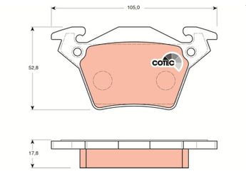 Fren Disk Balata Arka WONGA 271110  A0004214210 A0034200220 60580A 4214210 000 421 42 10 34200220 003 420 02 20 A 000 421 42 10 A 003 420 02 20
