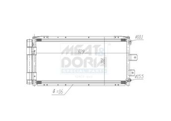 Klima Radyatörü  MGA 82271  8846002060