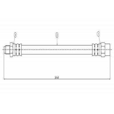 Fren Hortumu Arka Sağ veya Sol CAVO C800 526A