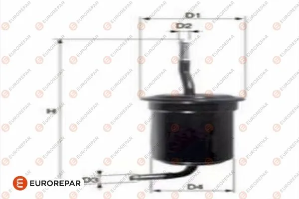 Yakıt Filtresi  Mazda 323 C/F/P/S Sedan (BA)(01.1997->)  EUROREPAR 1682253580