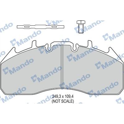 Fren Disk Balata Ön FORD ORJINAL KTJC462K021AA