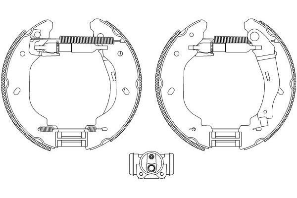 Fren Pabuçlu Balata Arka Ford Transit Kamyonet (TT9)(2006->)  BRAXIS AC0061