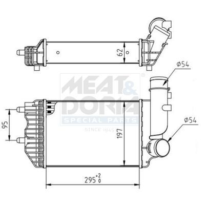 Turbo Radyatörü  Fiat Ducato Minibüs, Lüks (03.1994->)  ORİS 1593-4835