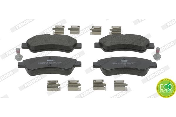 Fren Disk Balata Ön Citroen C2 (06.2003->)  PSA ORJINAL 1637014580
