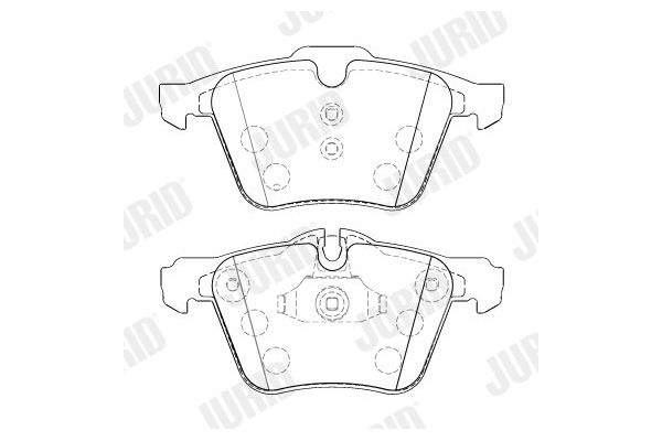 Fren Disk Balata Ön JURID 573464J