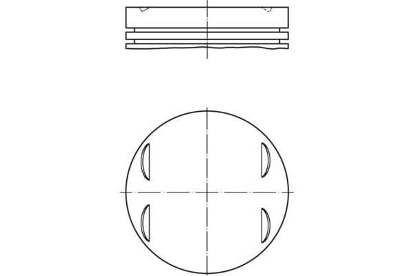 Piston (84.00MM-STD)  NÜRAL 87-70205-STD